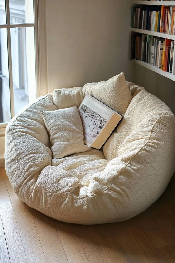 Cotton comfy XXXL been bag with pillows